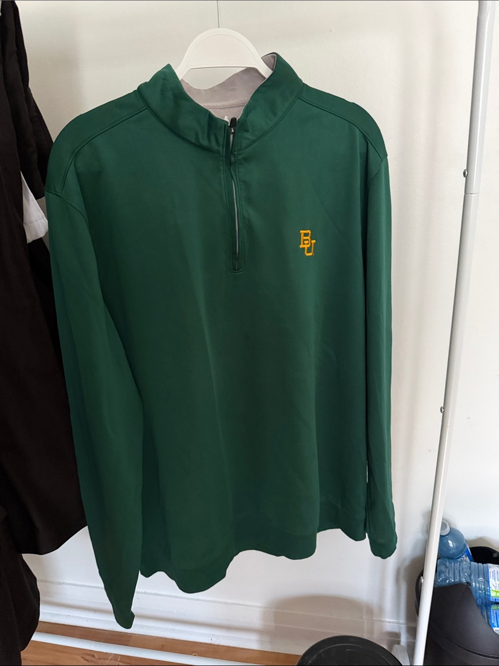 johnnie-O Green Baylor BE 1/4 Zip Pullover